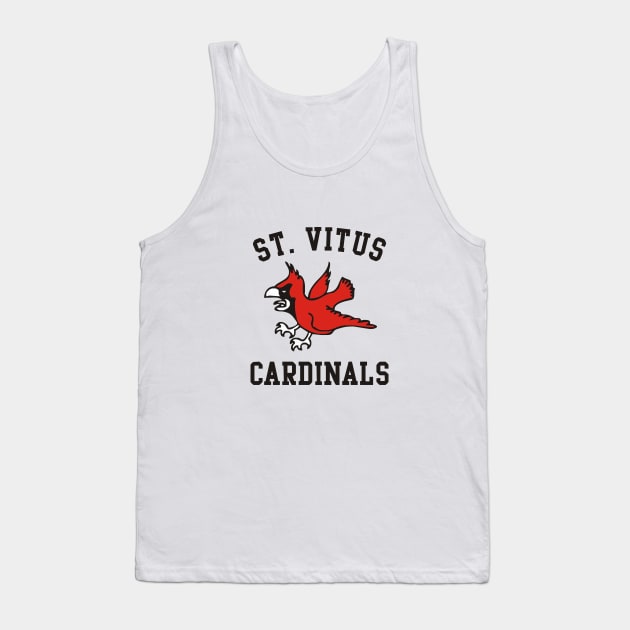 St Vitus Cardinals Basketball Team Tank Top by grekhov